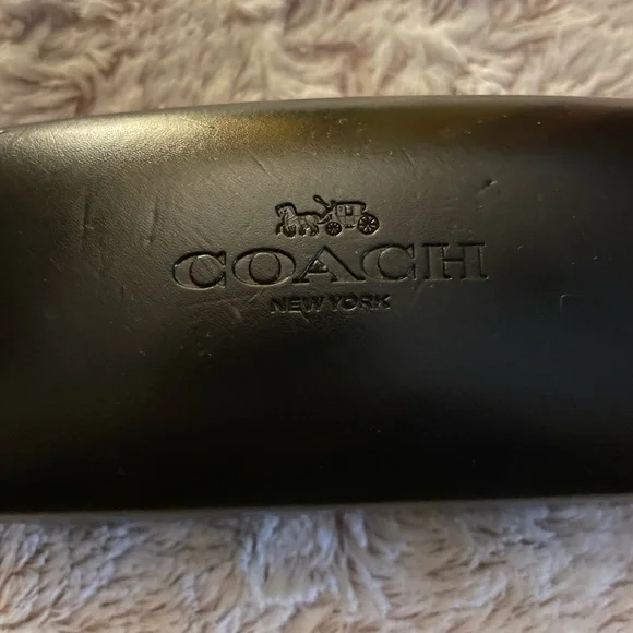 Original Coach Eyeglass case in black with Coach cleaning cloth - Picture 9 of 9